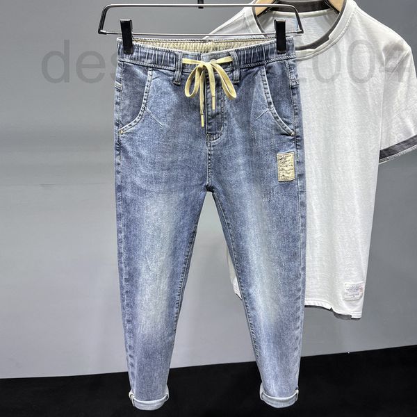 men's jeans designer 2022 blue jeans men's elastic waist loose micro harun pants leggings casual high-end trend sfww
men's jeans designer 2022 blue jeans men's elastic waist loose micro harun pants leggings casual high-end trend sfww