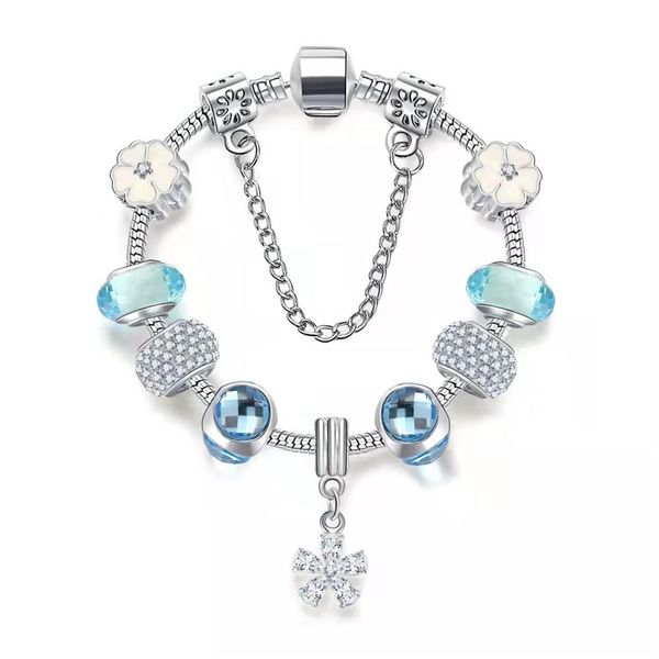 16 to 21cm light blue crystal charm bracelet oriental cherry charms beads fit bangle snake chain diy accessories jewelry as valent302v, Golden;silver
16 to 21cm light blue crystal charm bracelet oriental cherry charms beads fit bangle snake chain diy accessories jewelry as valent302v, Golden;silver