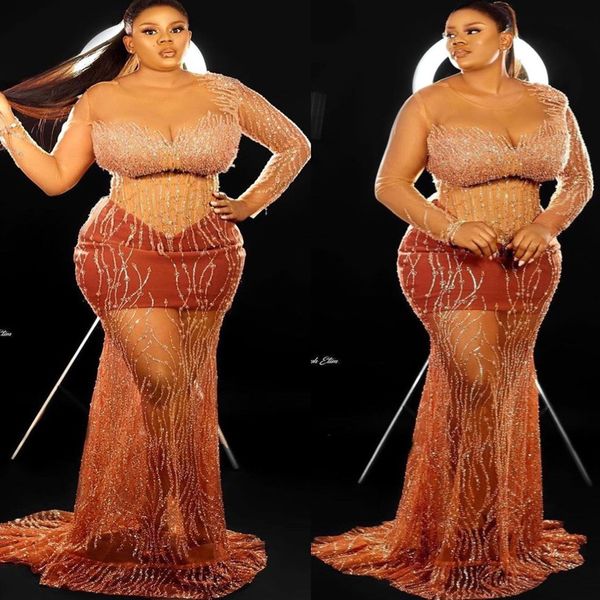 2022 arabic aso ebi brown mermaid prom dresses sequined lace evening formal party second reception birthday engagement gowns dress zj607, Black
2022 arabic aso ebi brown mermaid prom dresses sequined lace evening formal party second reception birthday engagement gowns dress zj607, Black