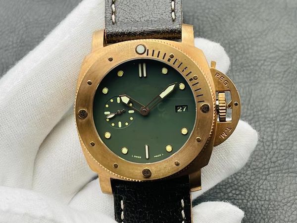 vsf designer watches pam382mens watch 47mm p9000 automatic mechanical movement brass case leather strap 300m, Slivery;brown
vsf designer watches pam382mens watch 47mm p9000 automatic mechanical movement brass case leather strap 300m, Slivery;brown
