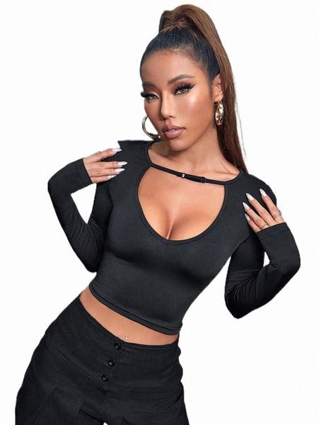 women's t-shirt cut out front crop tee 2022 new 831s#, White
women's t-shirt cut out front crop tee 2022 new 831s#, White