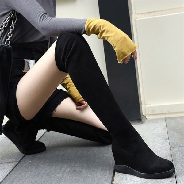 boots wedges platform over the knee high boots winter shoes women high heels pumps warm fashion party chunky chelsea boots woman 220908, Black
boots wedges platform over the knee high boots winter shoes women high heels pumps warm fashion party chunky chelsea boots woman 220908, Black