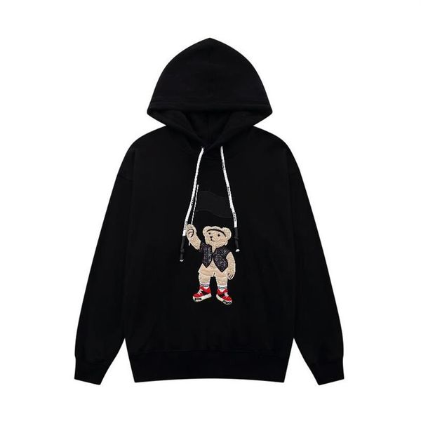 2022p bear embroidery white luxury hoodies for men women sweatshirts casual hoodie210b, Black
2022p bear embroidery white luxury hoodies for men women sweatshirts casual hoodie210b, Black