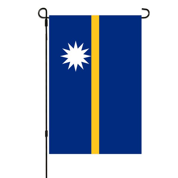 nauru garden flags 30x45cm vertical double sided outdoor welcome banner for yard outdoor decor
nauru garden flags 30x45cm vertical double sided outdoor welcome banner for yard outdoor decor
