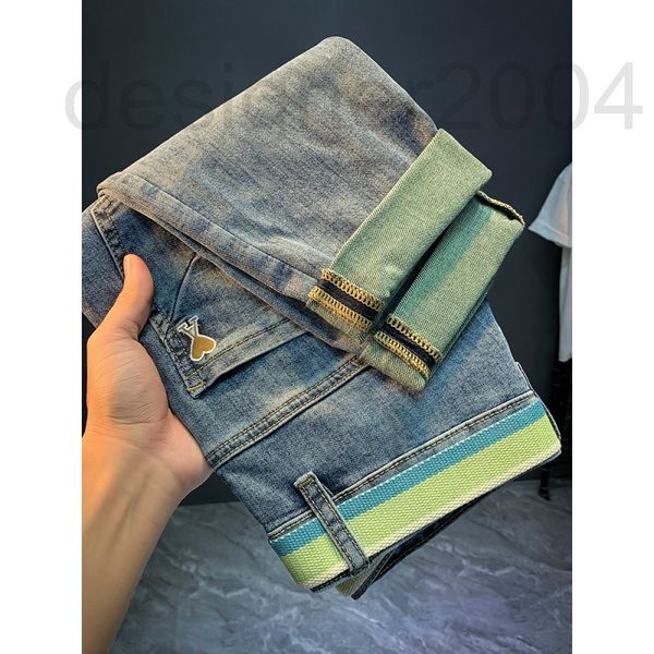 men's jeans designer summer 2022 new jeans men's fashion brand embroidery youth versatile korean slim legged long pants pqqs, Blue
men's jeans designer summer 2022 new jeans men's fashion brand embroidery youth versatile korean slim legged long pants pqqs, Blue