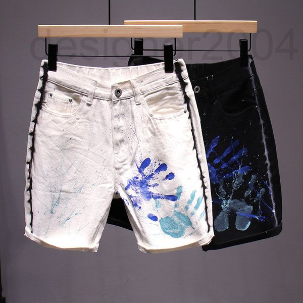 men's shorts designer hong kong version fashion hand-painted ink splashing graffiti cowboy shorts men's summer thin pure cotton fi, White;black
men's shorts designer hong kong version fashion hand-painted ink splashing graffiti cowboy shorts men's summer thin pure cotton fi, White;black