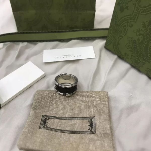 designer jewelry ring striped snake pattern vintage style letters fashion silver mens womens party luxury wedding couples brand rings with b
designer jewelry ring striped snake pattern vintage style letters fashion silver mens womens party luxury wedding couples brand rings with b