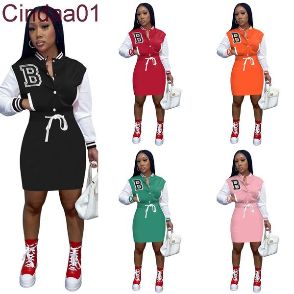 womens new sports dresses fashion embroidered letters button dress with pocket, Black;gray
womens new sports dresses fashion embroidered letters button dress with pocket, Black;gray
