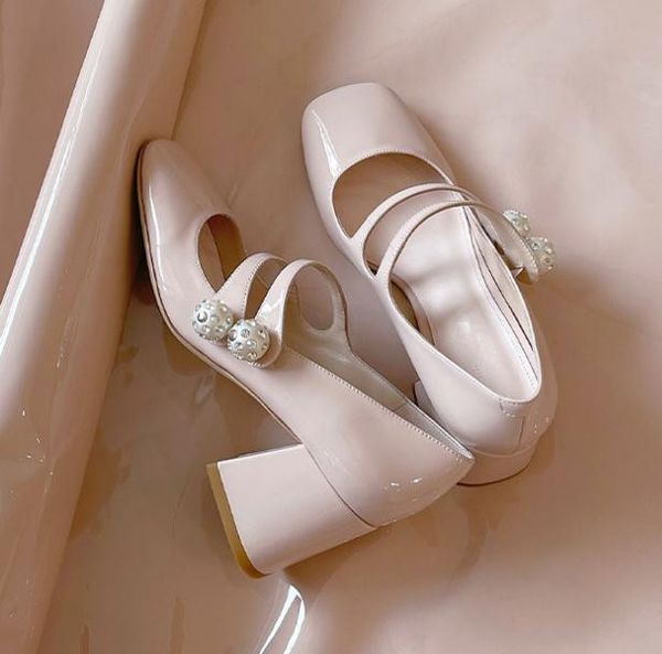 mary jane miu vintage shoes women's chunky heel leather shoe square toe pumps female pearls casual vacation banquet ladies high heels s
mary jane miu vintage shoes women's chunky heel leather shoe square toe pumps female pearls casual vacation banquet ladies high heels s