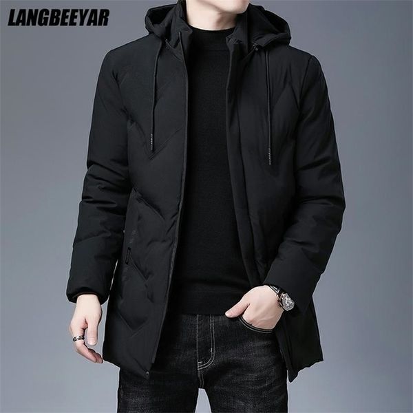 men's jackets brand casual fashion thicken warm men long parka winter jacket with hood windbreaker coats mens clothing 220908, Black;brown
men's jackets brand casual fashion thicken warm men long parka winter jacket with hood windbreaker coats mens clothing 220908, Black;brown