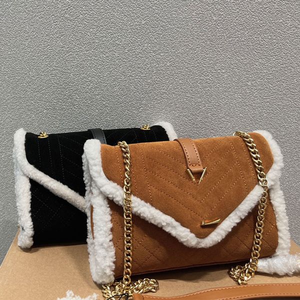 suede envelope bag chains crossbody bag shoulder handbag purse flap quilting messager wallet wool leather edging women plain clutch bags let
suede envelope bag chains crossbody bag shoulder handbag purse flap quilting messager wallet wool leather edging women plain clutch bags let