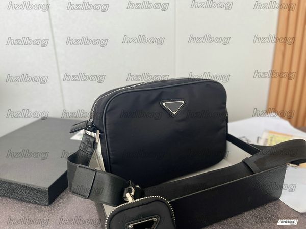 2022ss tessuto nylon black camera sling bags 2pc/sets re-nylon shoulder bag with pouch saffiano leather triangle designer re nylon trefoil
2022ss tessuto nylon black camera sling bags 2pc/sets re-nylon shoulder bag with pouch saffiano leather triangle designer re nylon trefoil