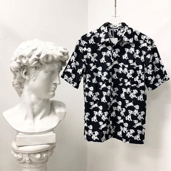 europe usa spring summer men hawaii beach casual shirt cool hip hop short sleeve allover dog print designer tee244f, White;black
europe usa spring summer men hawaii beach casual shirt cool hip hop short sleeve allover dog print designer tee244f, White;black