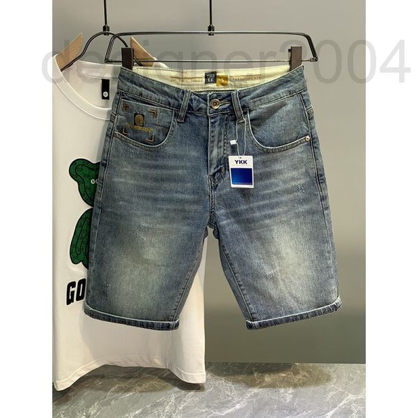 men's shorts designer summer thin light denim shorts men's fashion brand ins embroidery simple versatile 5-point pants 4zt4, White;black
men's shorts designer summer thin light denim shorts men's fashion brand ins embroidery simple versatile 5-point pants 4zt4, White;black