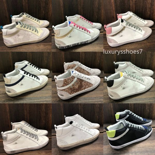 italy mid star high shoes fashion sneakers luxury classic white do-old dirty designer man women shoe pink-gold glitter, Black
italy mid star high shoes fashion sneakers luxury classic white do-old dirty designer man women shoe pink-gold glitter, Black