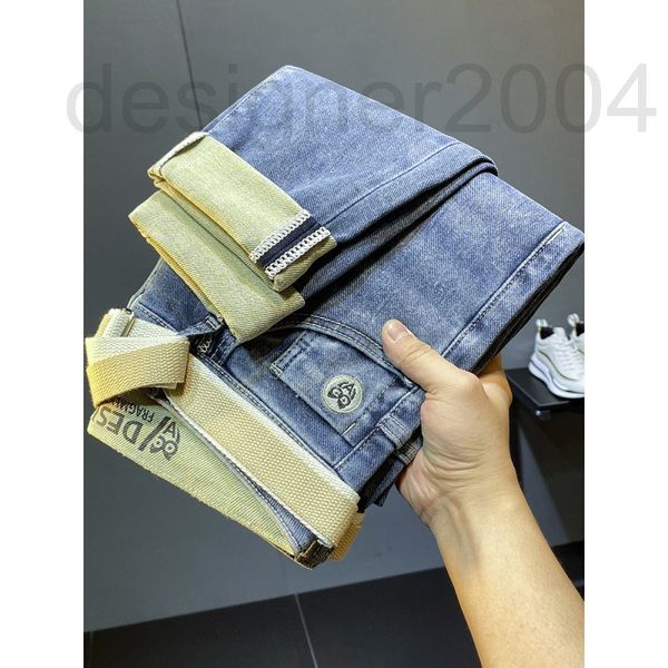 men's jeans designer cathead embroidery spring and summer new 2022 jeans men's belt decoration slim small foot casual long pants i, Blue
men's jeans designer cathead embroidery spring and summer new 2022 jeans men's belt decoration slim small foot casual long pants i, Blue
