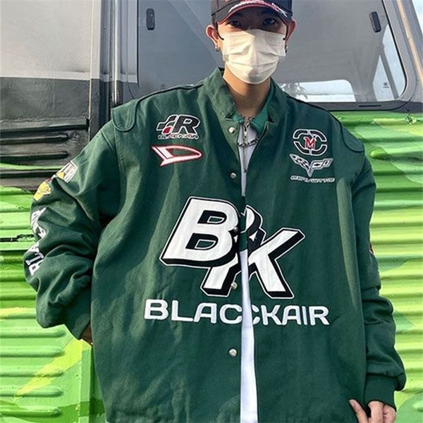 men's jackets ss niche jacket trend letter print american high street heavy industry embroidered racing coat motorcycle suit bomber jac, Black;brown
men's jackets ss niche jacket trend letter print american high street heavy industry embroidered racing coat motorcycle suit bomber jac, Black;brown