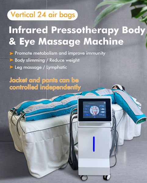 professional lymphatic drainage pants slimming machine body massage pressotherapy 3 in 1 infrared 24 bags air lymph equipment
professional lymphatic drainage pants slimming machine body massage pressotherapy 3 in 1 infrared 24 bags air lymph equipment