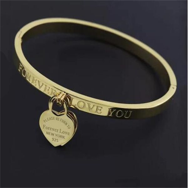 stainless steel gold colour bracelets & bangles wholesale jewelry fine double peach heart love bracelets female, Black
stainless steel gold colour bracelets & bangles wholesale jewelry fine double peach heart love bracelets female, Black