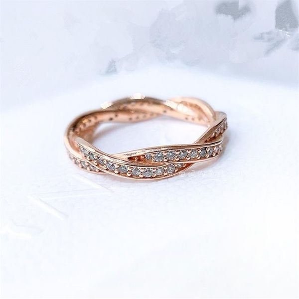 18k rose gold winding shape design style ring with original box fit pandora 925 silver dazzling gem wedding rings set engagement f3205, Golden;silver
18k rose gold winding shape design style ring with original box fit pandora 925 silver dazzling gem wedding rings set engagement f3205, Golden;silver