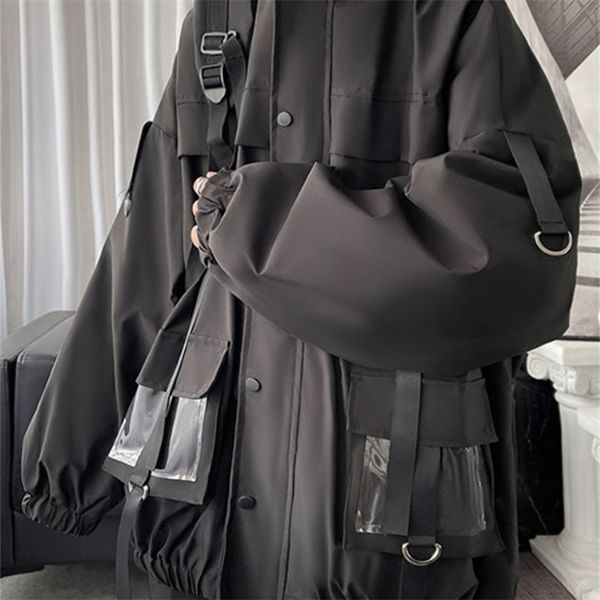 men's jackets gmiixder japan cargo goth jacket men's spring autumn vintage function multi-pocket varsity coat streamer punk vibe s, Black;brown
men's jackets gmiixder japan cargo goth jacket men's spring autumn vintage function multi-pocket varsity coat streamer punk vibe s, Black;brown