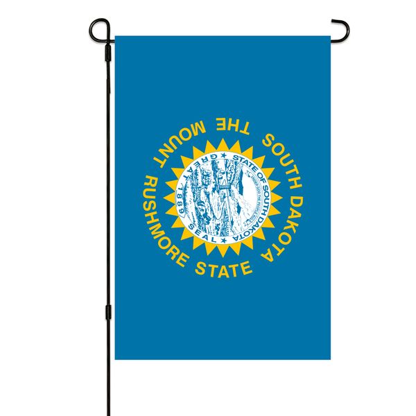 south dakota state garden flags 30x45cm vertical double sided outdoor welcome banner for yard outdoor decor
south dakota state garden flags 30x45cm vertical double sided outdoor welcome banner for yard outdoor decor