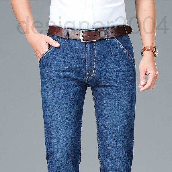 men's jeans designer summer thin business casual men's pants large straight tube loose elastic fashion versatile pants jeans rpf4, Blue
men's jeans designer summer thin business casual men's pants large straight tube loose elastic fashion versatile pants jeans rpf4, Blue