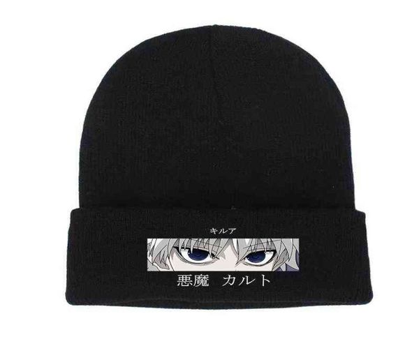 2021 hunter x hunter hat embroidered winter hat cotton knit hat skullies beanie hats anime japan outdoor sport bonnet gorro y21111, Blue;gray
2021 hunter x hunter hat embroidered winter hat cotton knit hat skullies beanie hats anime japan outdoor sport bonnet gorro y21111, Blue;gray