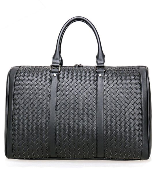 100 cowhide weaving genuine leather men travel bag real leather duffle shoulder bags big luggage carry on overnight handbag lapto
100 cowhide weaving genuine leather men travel bag real leather duffle shoulder bags big luggage carry on overnight handbag lapto