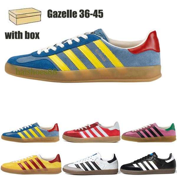 womens casual shoes men shoe designer sneakers low retro patchwork outdoor gazelles sneaker mens running shoe 36-45
womens casual shoes men shoe designer sneakers low retro patchwork outdoor gazelles sneaker mens running shoe 36-45