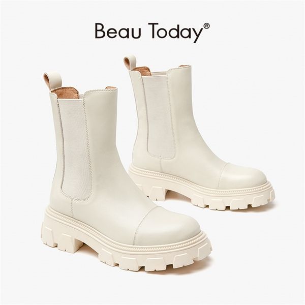 boots beautoday platform boots women calfskin leather ankle booties elastic band chunky sole female high heel shoes handmade 02509 220908, Black
boots beautoday platform boots women calfskin leather ankle booties elastic band chunky sole female high heel shoes handmade 02509 220908, Black