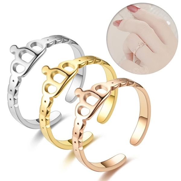 luxury hollow-out crown ring princess opening finger rings shiny couple ring for woman wedding anniversary jewelry gift, Silver
luxury hollow-out crown ring princess opening finger rings shiny couple ring for woman wedding anniversary jewelry gift, Silver