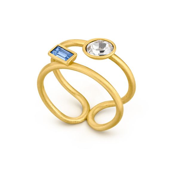 french niche design colorful gemstone ring geometric hollow opening female personality light luxury retro fashion jewelry, Silver