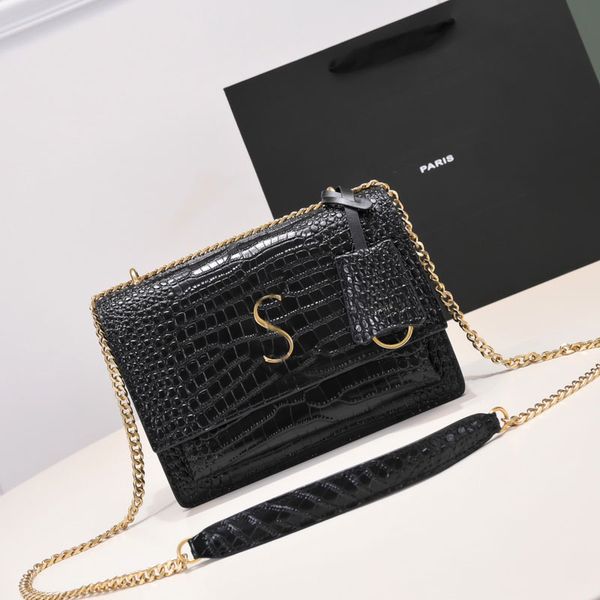 alligator chain crossbody bags women shoulder messenger bag sunset purses fashion letters magnetic buckle solid bags internal compartment pl
alligator chain crossbody bags women shoulder messenger bag sunset purses fashion letters magnetic buckle solid bags internal compartment pl