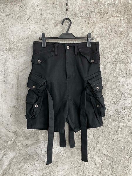 new men's casual shorts designer style denim ribbon work clothes five leggings versatile and comfortable, White;black
new men's casual shorts designer style denim ribbon work clothes five leggings versatile and comfortable, White;black
