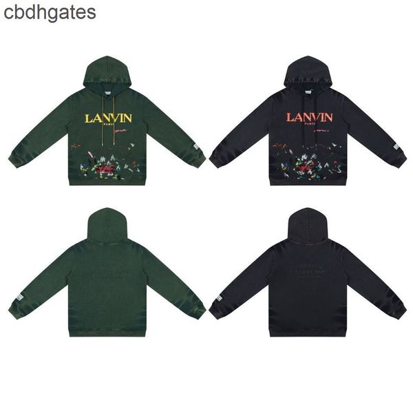 co sweaters designer galleryes streetwear dept branded high street washing graffiti colored ink letter hooded sweater for men ey47, Black
co sweaters designer galleryes streetwear dept branded high street washing graffiti colored ink letter hooded sweater for men ey47, Black