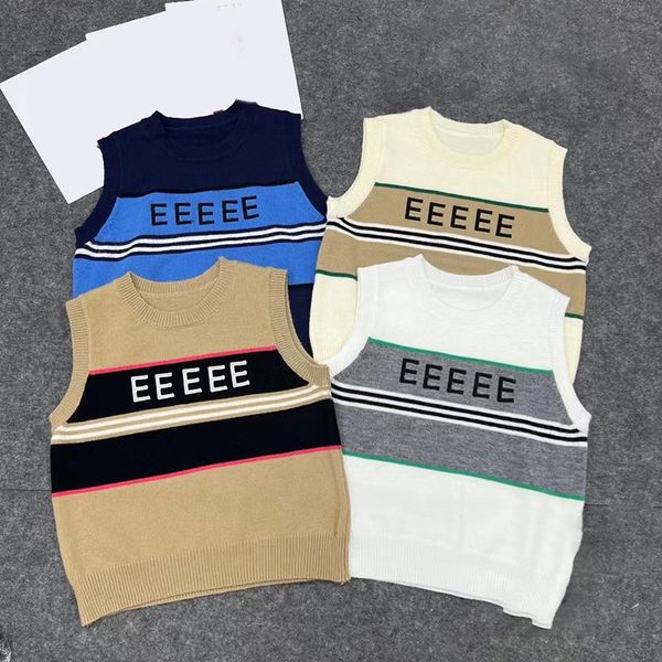 letters womens knit tanks vintage sleeveless knitted fashion street style knit vest 4 colors, White
letters womens knit tanks vintage sleeveless knitted fashion street style knit vest 4 colors, White