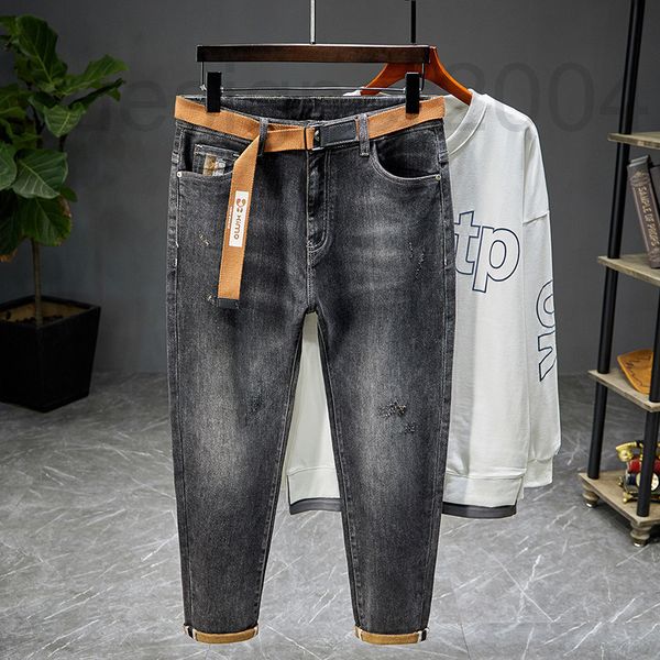 men's jeans designer men's autumn and winter 2021 new ins fashion brand high-end korean black fried street handsome weiha pants yl, Blue
men's jeans designer men's autumn and winter 2021 new ins fashion brand high-end korean black fried street handsome weiha pants yl, Blue