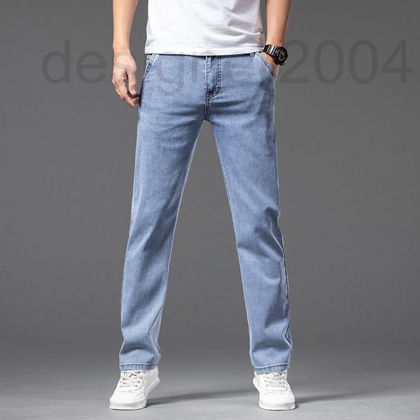 men's jeans designer thin loose straight casual summer business large pants youth light 4kuv, Blue
men's jeans designer thin loose straight casual summer business large pants youth light 4kuv, Blue