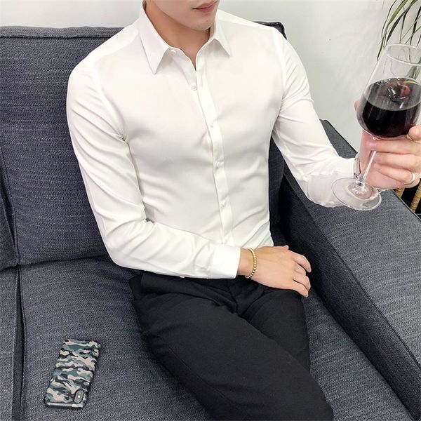 men's casual shirts chemise homme plus size 7xl 6xl 5xl business formal wear men clothing dress shirts slim fit casual tuxedo office bl, White;black
men's casual shirts chemise homme plus size 7xl 6xl 5xl business formal wear men clothing dress shirts slim fit casual tuxedo office bl, White;black