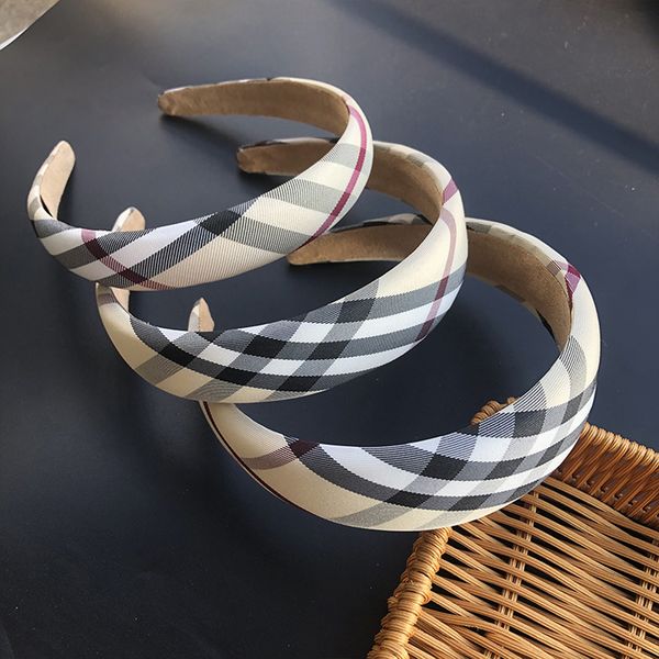 british style wide edge headbands brand designer same letters print grid pattern hair hoop girl korean vintage retro sport headwraps accesso, Silver
british style wide edge headbands brand designer same letters print grid pattern hair hoop girl korean vintage retro sport headwraps accesso, Silver