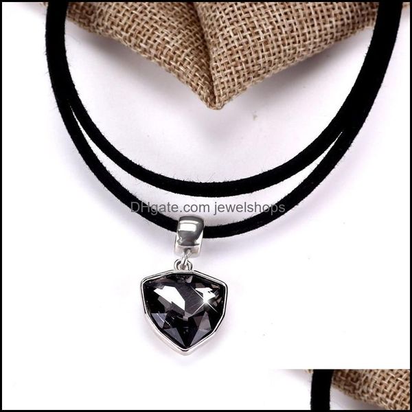 chokers choker korean fashion collar crystal pendant necklace for women black double layer personalized jewelry drop delivery 20 dhilc, Golden;silver
chokers choker korean fashion collar crystal pendant necklace for women black double layer personalized jewelry drop delivery 20 dhilc, Golden;silver