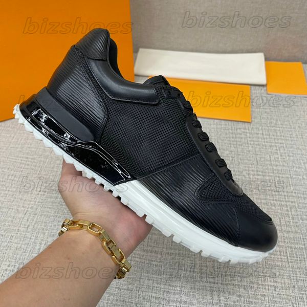 men's designers casual shoes run away sneakers technical mesh monograms canvas leather italy classic runner trainers, Black
men's designers casual shoes run away sneakers technical mesh monograms canvas leather italy classic runner trainers, Black