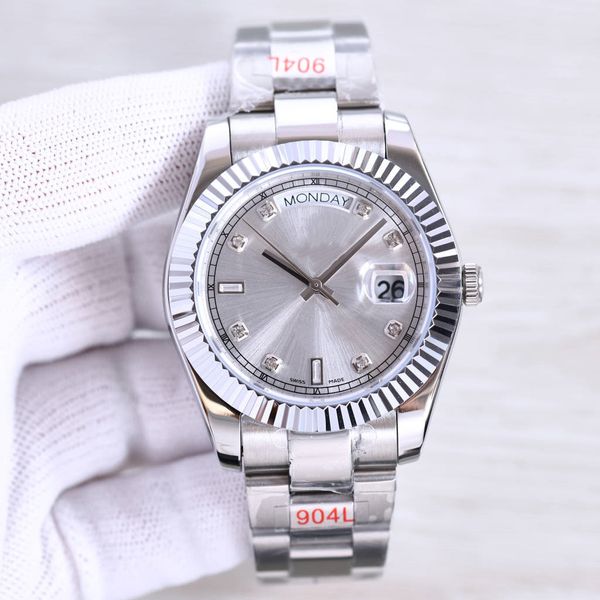 men's watch automatic mechanical watch 41mm sapphire water resistant 904l stainless steel montre de luxe fashion watches 8215 movement, Slivery;brown
men's watch automatic mechanical watch 41mm sapphire water resistant 904l stainless steel montre de luxe fashion watches 8215 movement, Slivery;brown