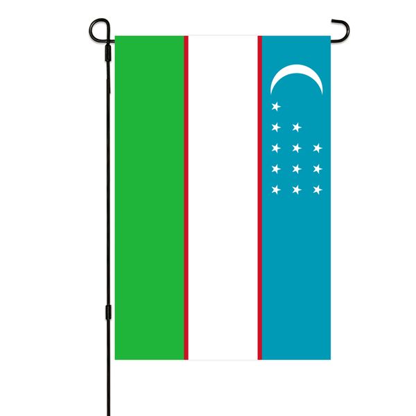 uzbekistan garden flags 30x45cm vertical double sided outdoor welcome banner for yard outdoor decor
uzbekistan garden flags 30x45cm vertical double sided outdoor welcome banner for yard outdoor decor