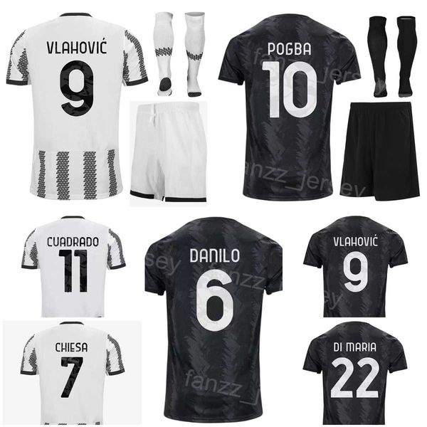 22-23 club men youth soccer 7 federico chiesa jersey set 10 paul pogba 22 angel di maria 11 juan cuadrado 8 weston mckennie 9 dusan vlahovic, Black
22-23 club men youth soccer 7 federico chiesa jersey set 10 paul pogba 22 angel di maria 11 juan cuadrado 8 weston mckennie 9 dusan vlahovic, Black