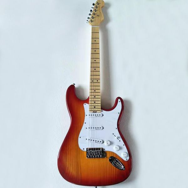 classic st electric guitar white wax woodexcellent timbrecomfortable feel delivery
classic st electric guitar white wax woodexcellent timbrecomfortable feel delivery