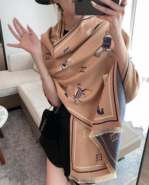 scarves winter cashmere scarf for women warm pashmina blanket horse luxury dignified lady shawl wraps thick foulard bufanda size 1, Blue;gray
scarves winter cashmere scarf for women warm pashmina blanket horse luxury dignified lady shawl wraps thick foulard bufanda size 1, Blue;gray