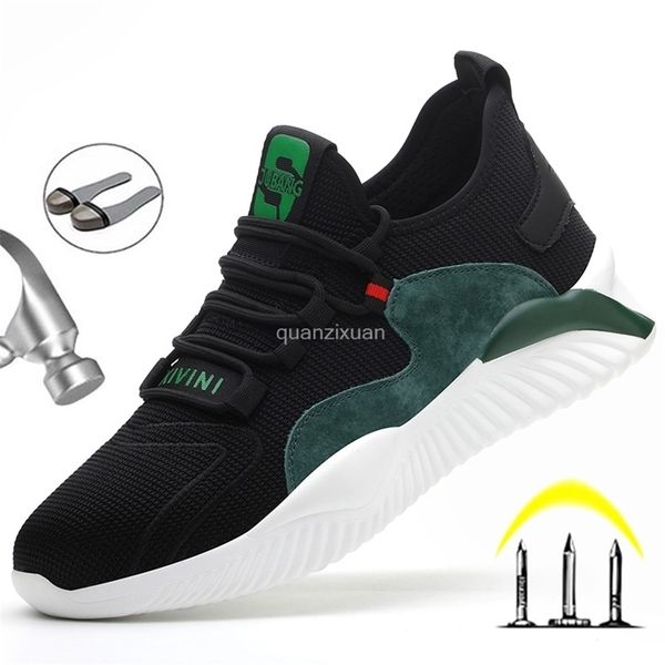 dress shoes drop men's safety european standard steel toe antismash antistab work sneakers male boots men 220908, Black
dress shoes drop men's safety european standard steel toe antismash antistab work sneakers male boots men 220908, Black