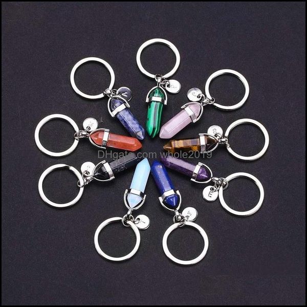 keychains fashion 26 letter key rings natural stone pendant keychain rose quartz stones crystal good luck chains accesso dhseller2010 dhdiv, Silver
keychains fashion 26 letter key rings natural stone pendant keychain rose quartz stones crystal good luck chains accesso dhseller2010 dhdiv, Silver